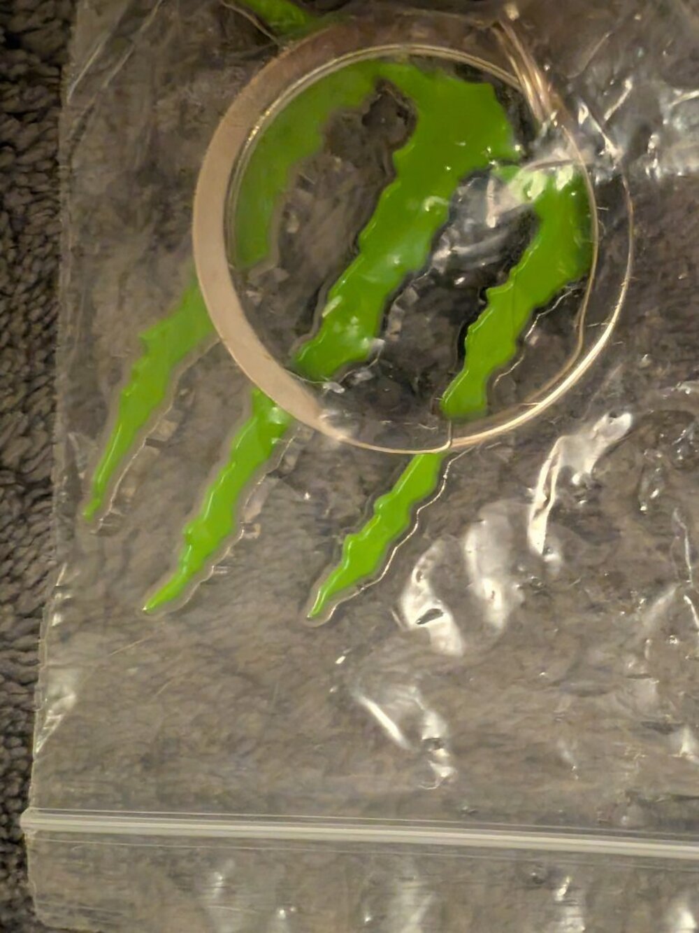 Monster Energy Claw Keychain